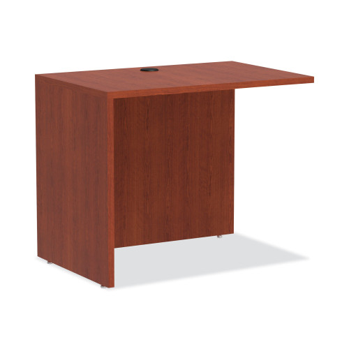Alera Valencia Series Reversible Return/Bridge Shell， 35w x 23.63d x 29.5h， Medium Cherry (VA353624MC) - Mycitystee