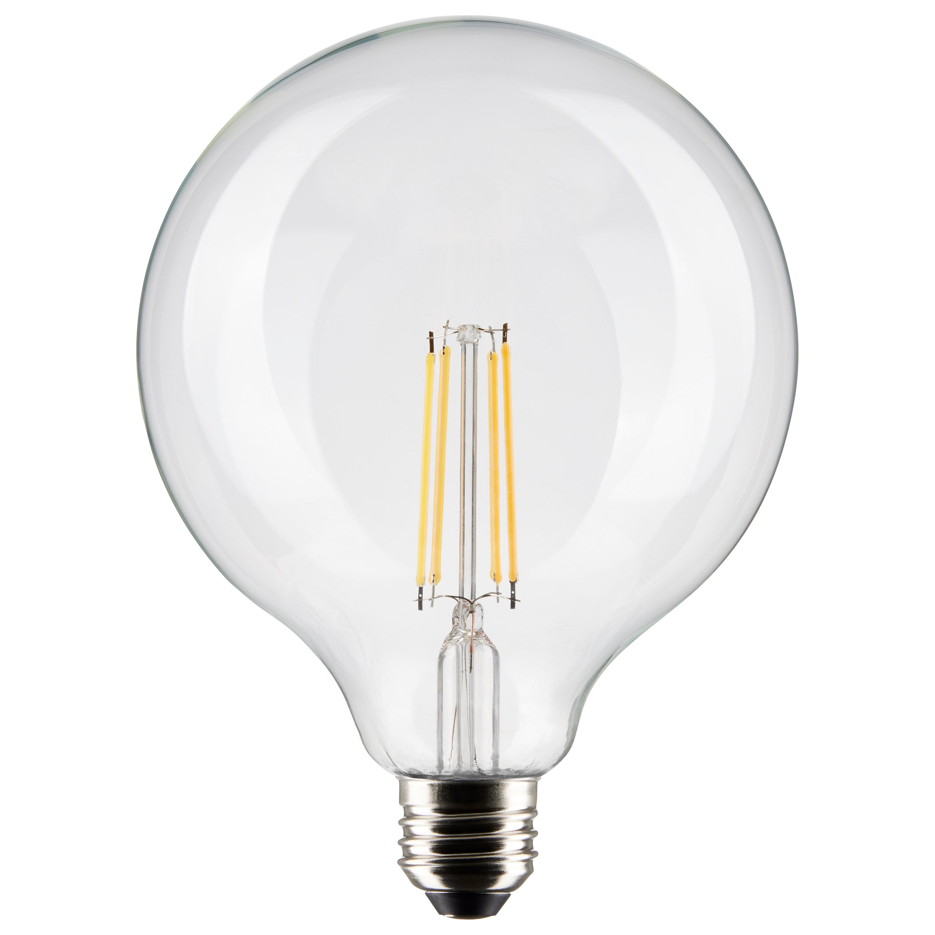 8 Watt G40 LED - Clear - Medium base - 90 CRI - 4000K - 120 Volt - Mycitystee
