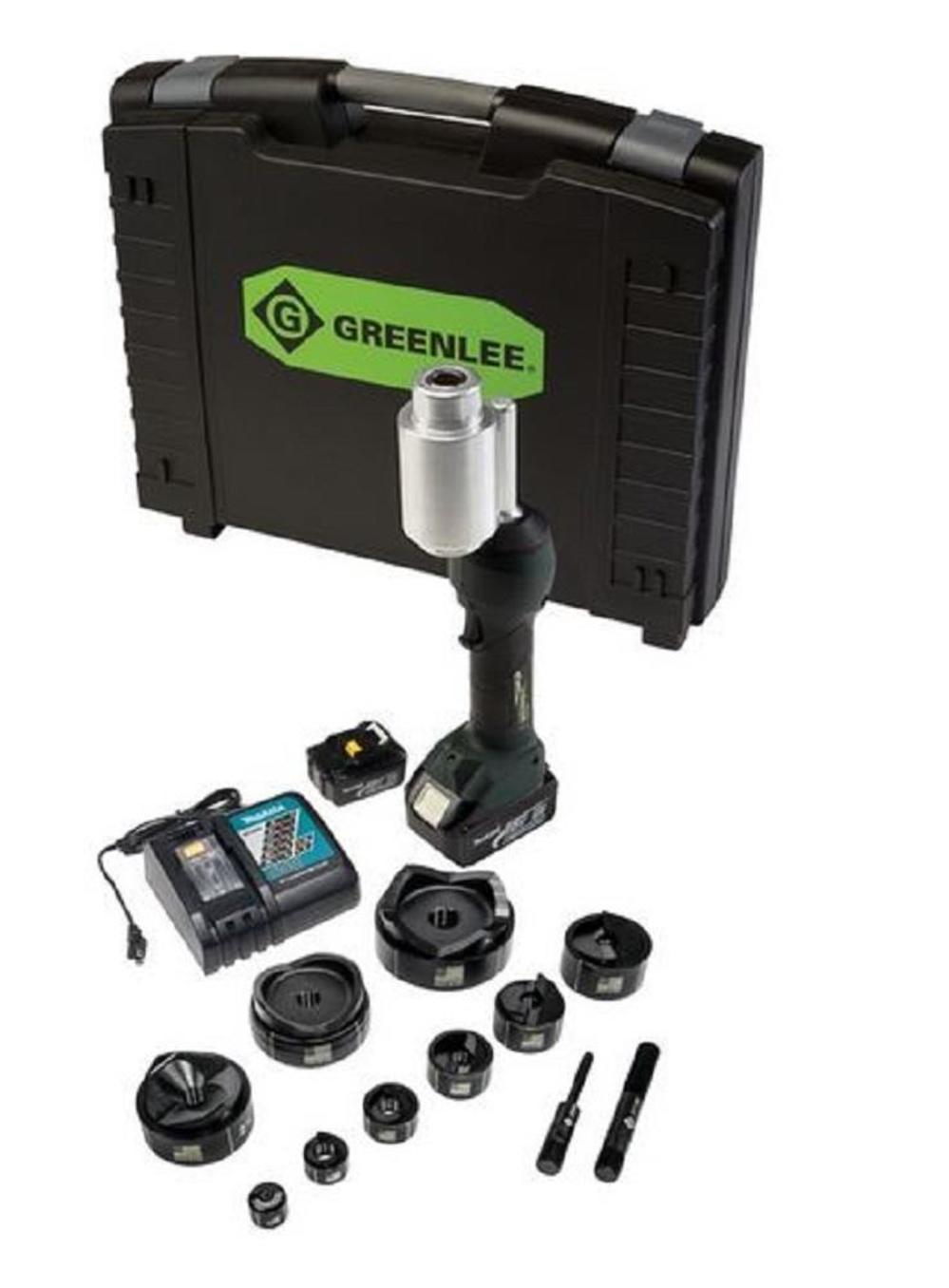 Intellipunch™ 11 Ton Hydraulic Knockout Slug Buster Set 1/23 In. Plus 4 In. for Mild Steel - Mycitystee