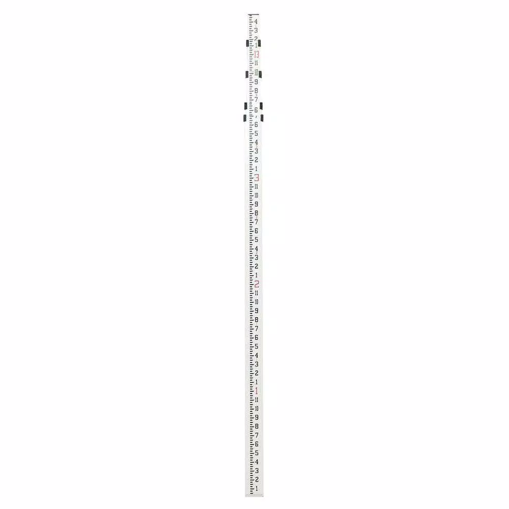 Spectra Precision 15 ft. Aluminum Telescoping Grade Rod with 8ths Scale and#8211; XDC Depot - Mycitystee