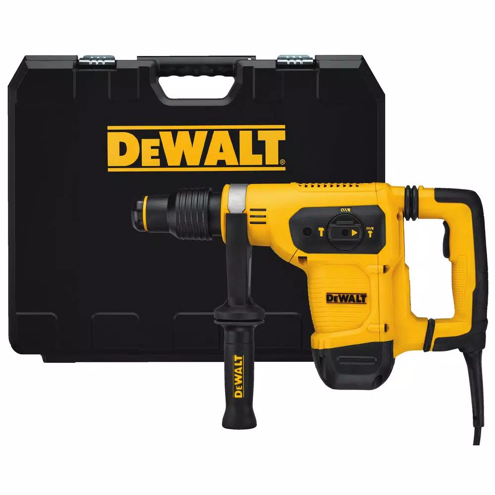 DEWALT 10.5 Amp 1-9/16 in. Corded SDS-MAX Combination Concrete/Masonry Rotary Hammer with SHOCKS and Case and#8211; XDC Depot - Mycitystee