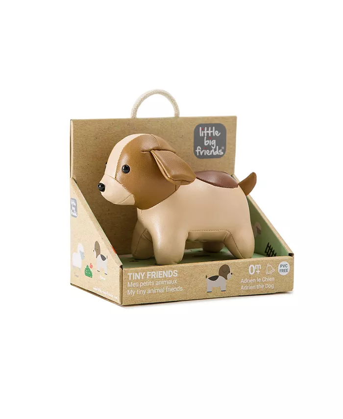 Little Big Friends Adrien The Tiny Dog Rattle - Mycitystee