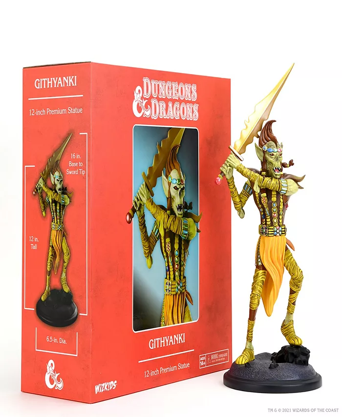 WizKids Games Githyanki Premium Statue Painted Figure Role Playing Game - Mycitystee