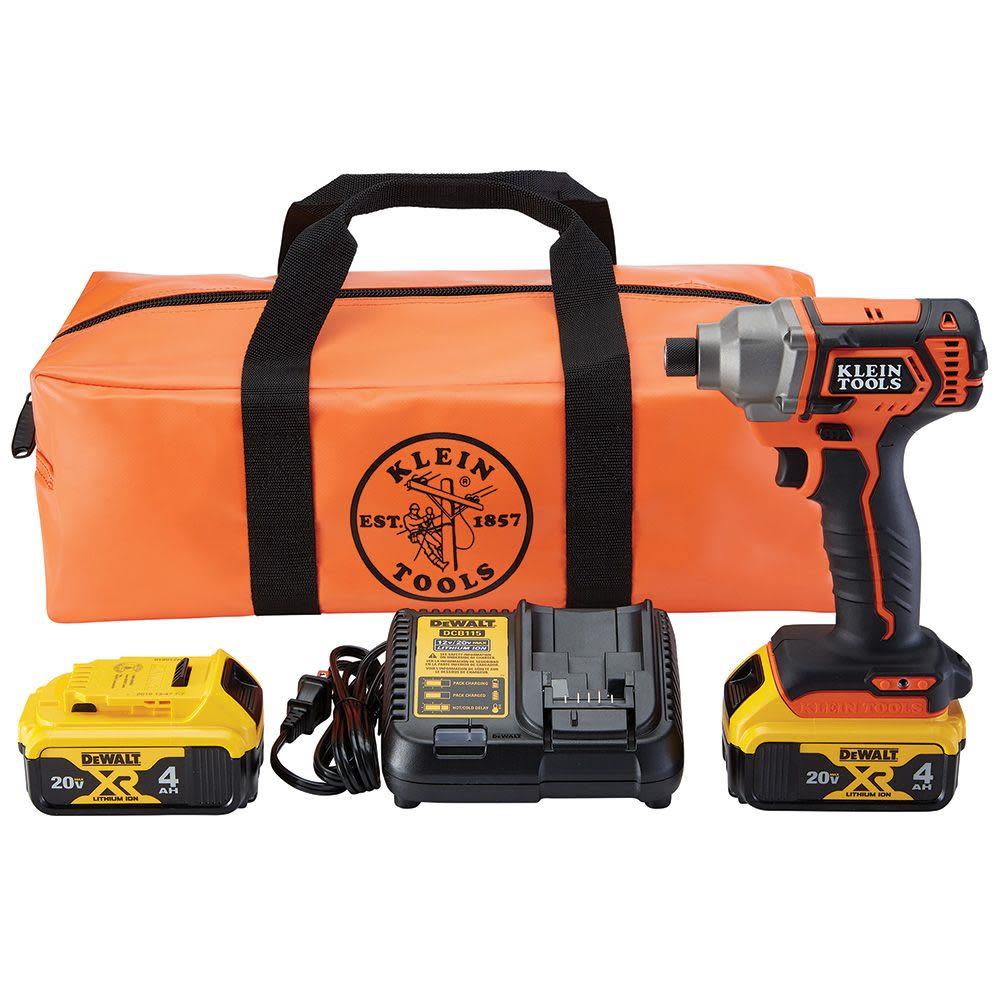 Klein Tools Compact Impact Driver Kit BAT20CD1 from Klein Tools - Mycitystee