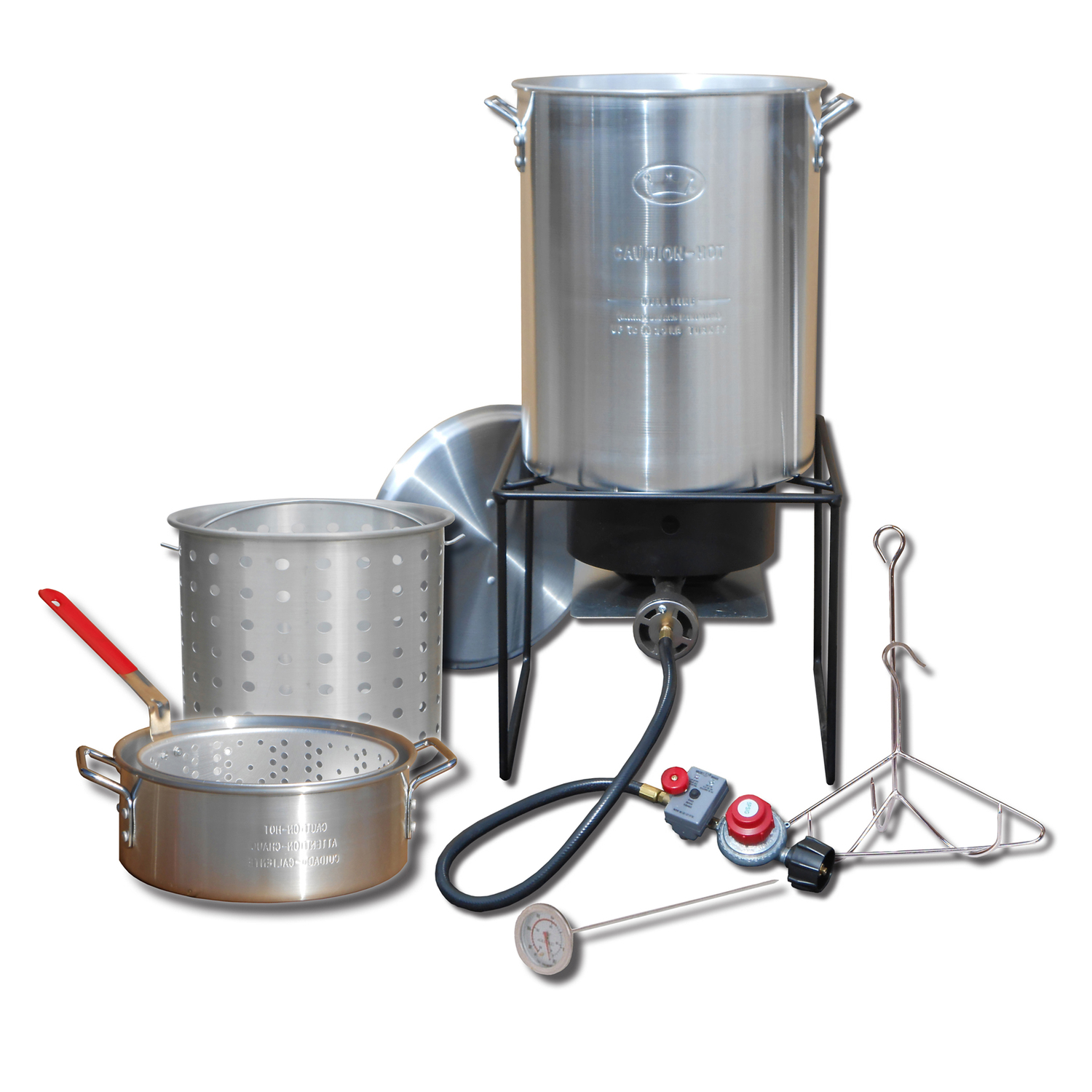 King Kooker 33000 BTU Cold Rolled Steel Turkey Fryer Kit 29 qt - Mycitystee