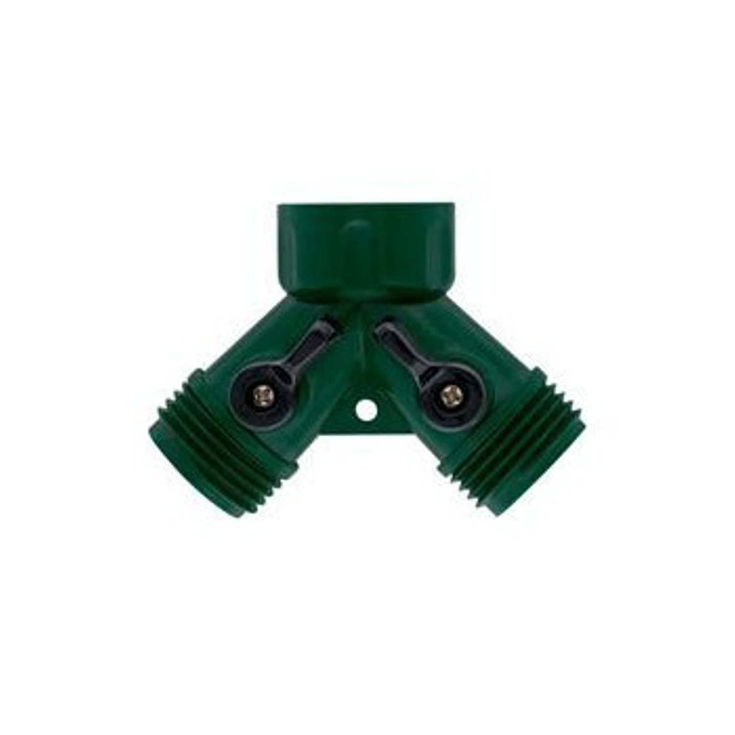 Orbit 3/4 in. Plastic Threaded Female/Male Y-Hose Connector with Shut Offs - Mycitystee