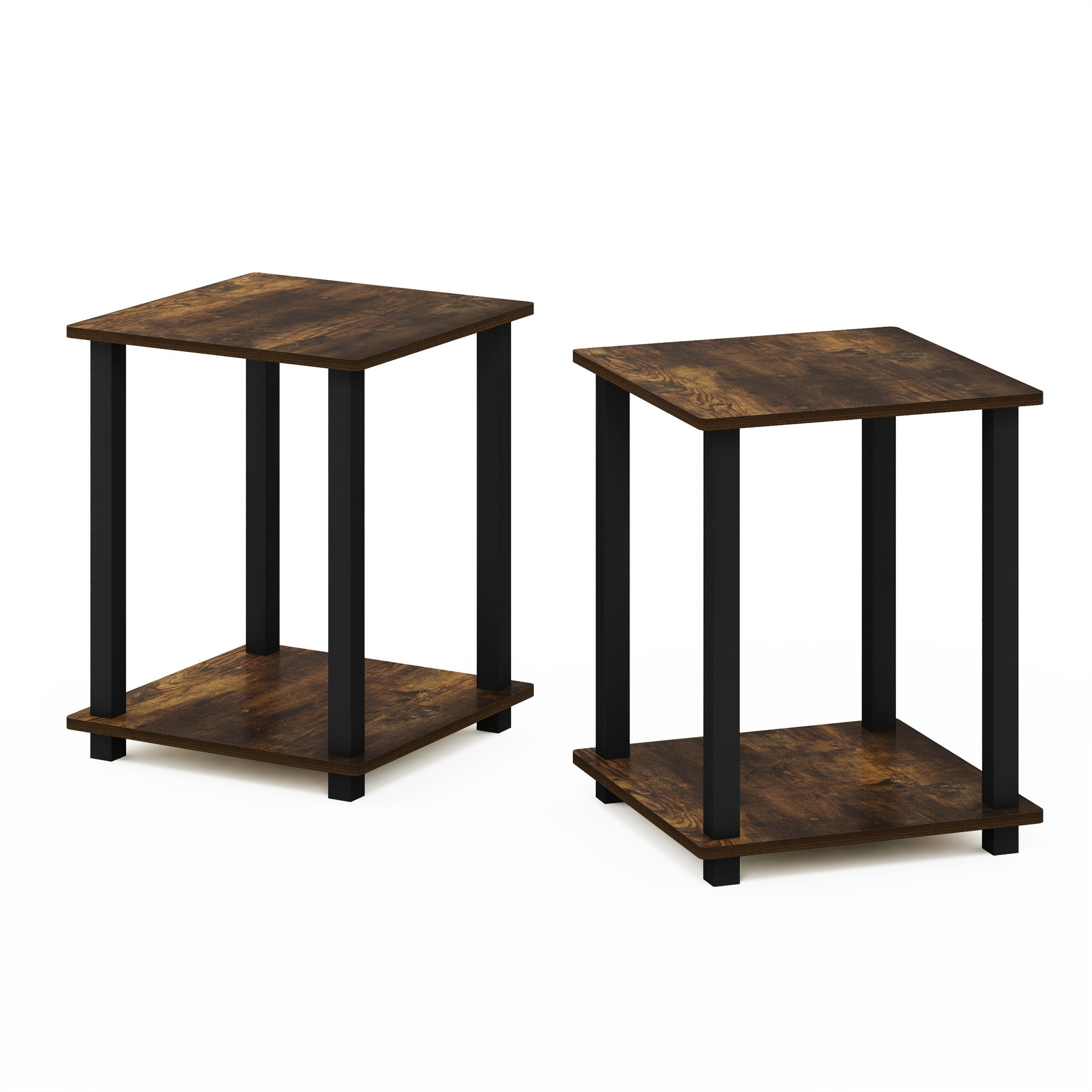 Furinno Simplistic End Table， Set of Two， - Mycitystee