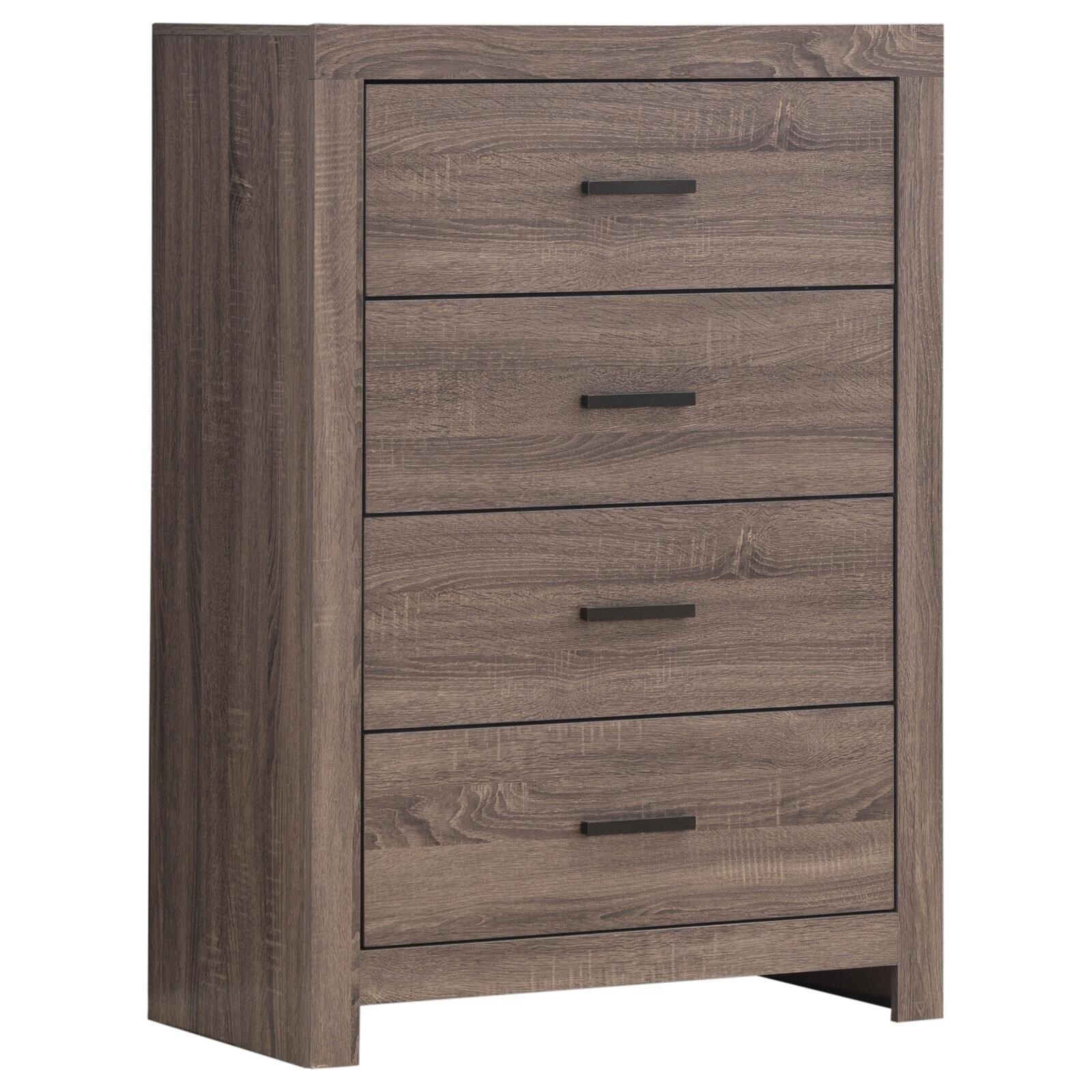 Coaster Furniture Brantford 4-drawer Chest Barrel Oak And Coastal White - - 37979541 - Mycitystee