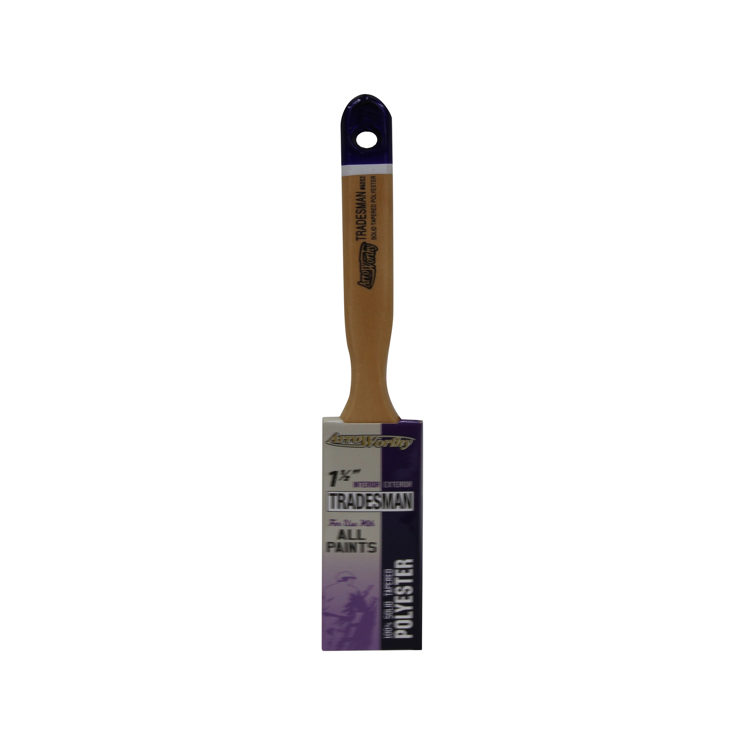 Arroworthy Tradesman 1-1/2 in. Flat Paint Brush - Mycitystee