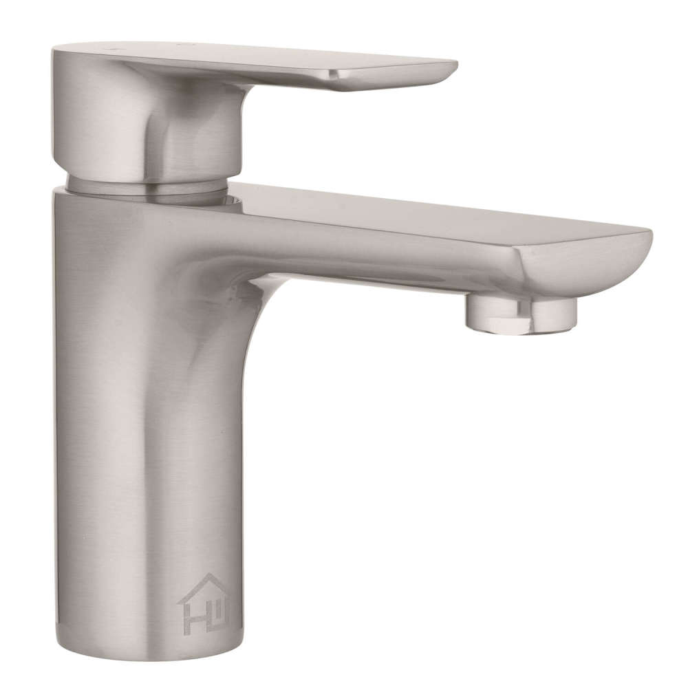 Homewerks Bathroom Sink Faucet Brushed Nickel 1 Handle - Mycitystee