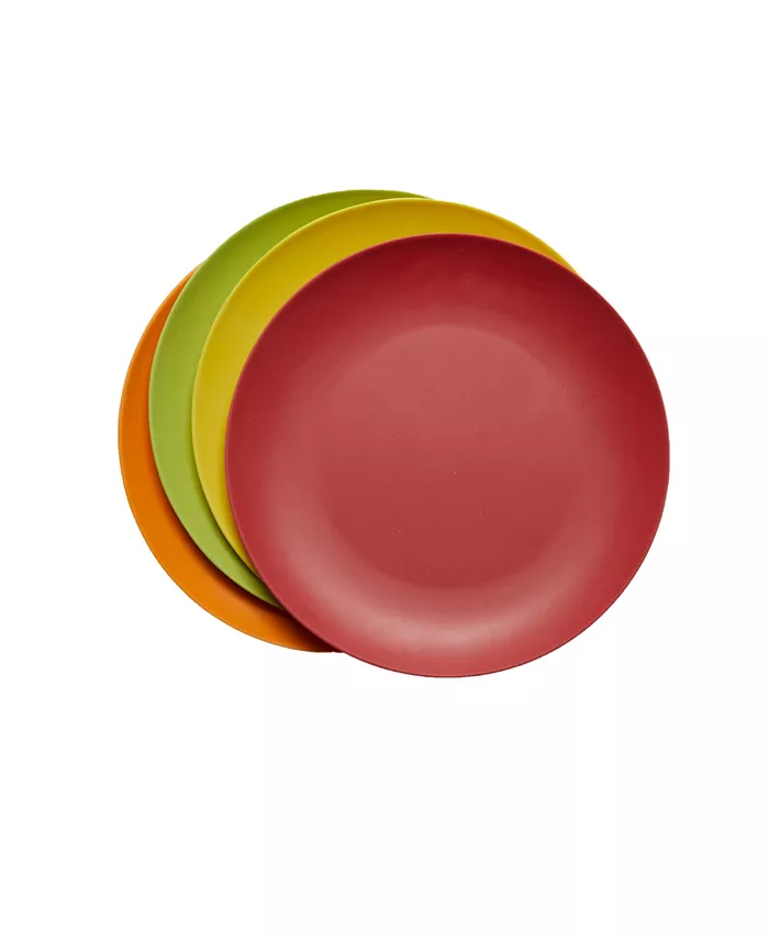 Tableau Bamboo Salad Plates， Set of 4 - Mycitystee