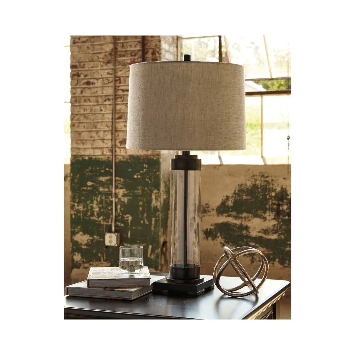 Talar Clear/Bronze 31 Inch Table Lamp - Mycitystee