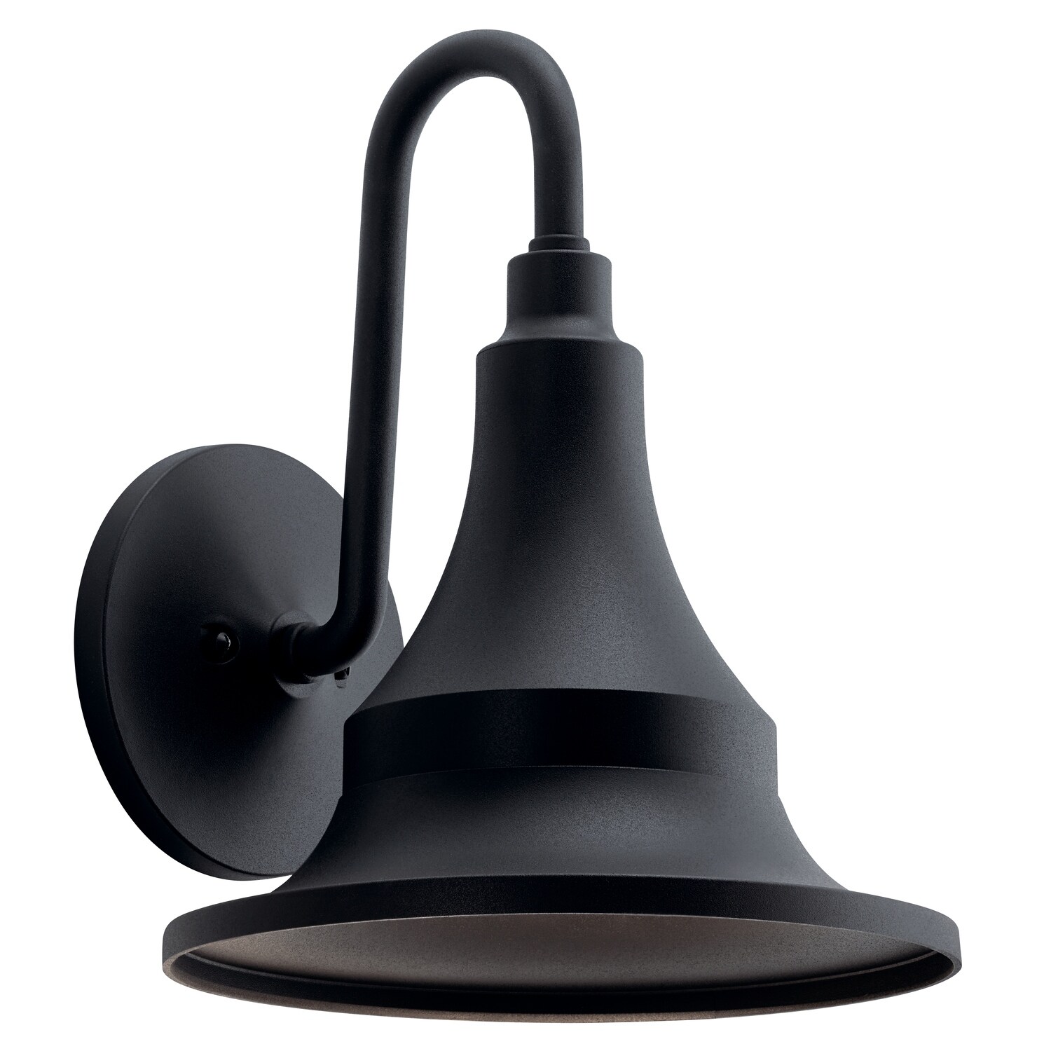 Kichler Hampshire 15.25 inch 1 Light Medium Outdoor Wall Light in Textured Black Shopping - The Best Deals on Outdoor Barn Lights | 37143691 - Mycitystee