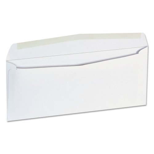 Universal Open-Side Business Envelope， #9， Square Flap， Gummed Closure， 3.88 x 8.88， White， 500/Box (35209) - Mycitystee