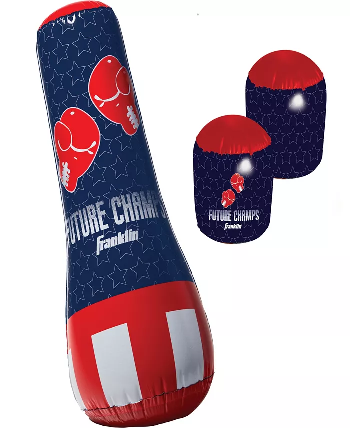 Franklin Sports Inflatable Punching Bag Glove Set - Future Champs - Mycitystee