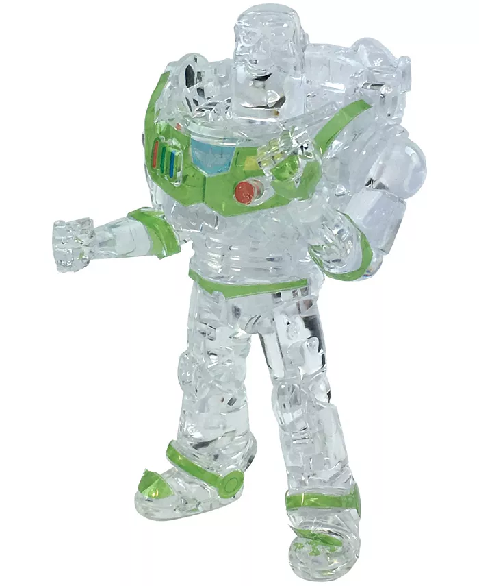 BePuzzled 3D Crystal Puzzle - Disney Toy Story 4 - Buzz Lightyear Clear - 44 Pieces - Mycitystee