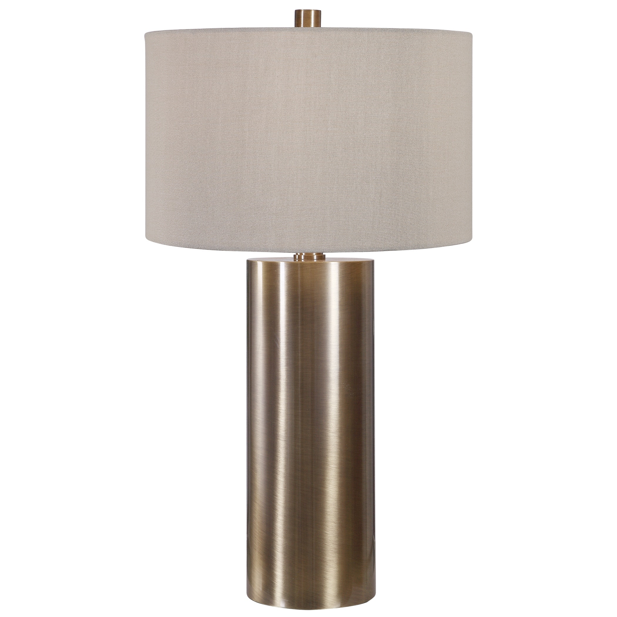 Uttermost Taria Brushed Brass Table Lamp - Mycitystee