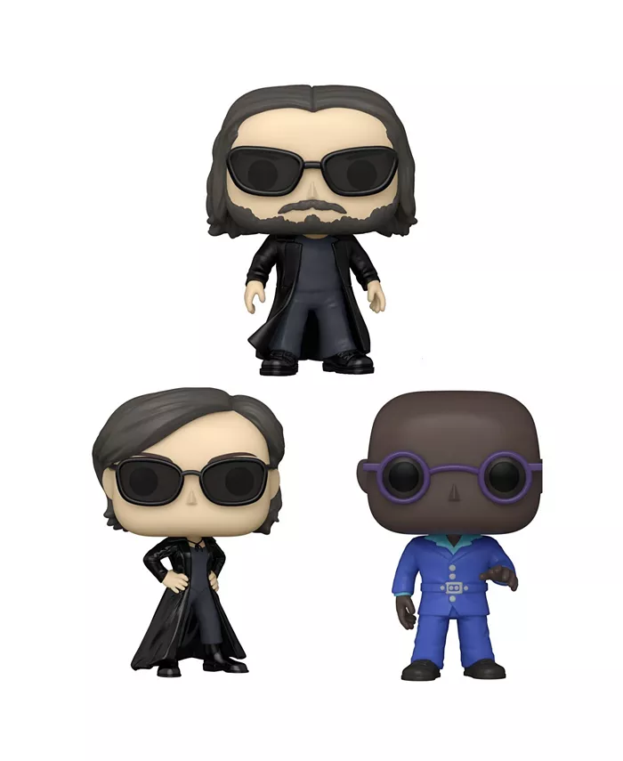 Funko Plaster of Paris the Matrix Resurrections Collectors Set， 3 Pieces - Mycitystee