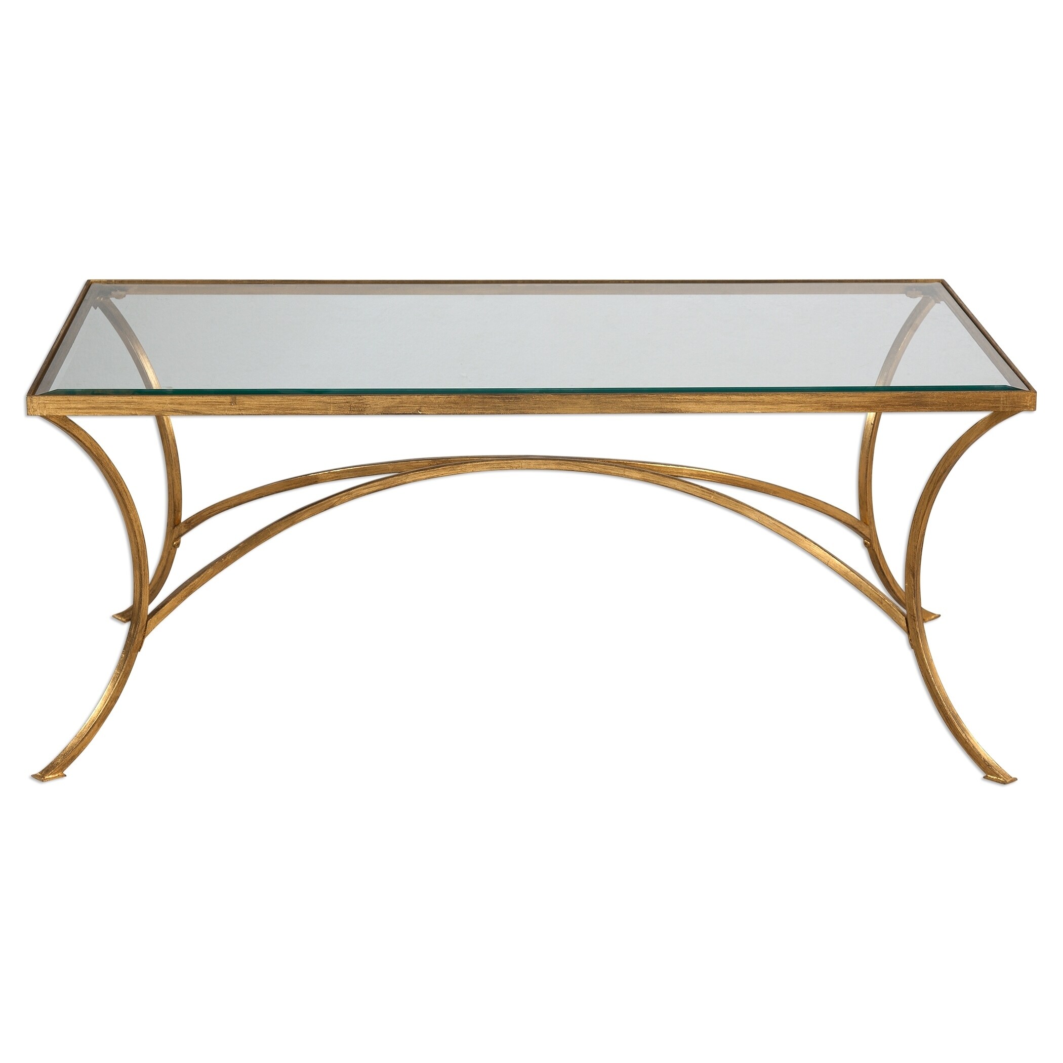 Uttermost Alayna Gold Coffee Table - Mycitystee