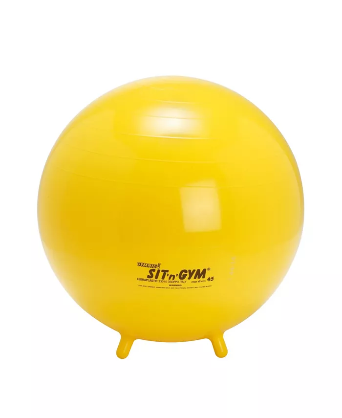 Gymnic Sit'N'Gym Jr. 45 Therapy Seating Exercise Ball with Stability Legs - Mycitystee