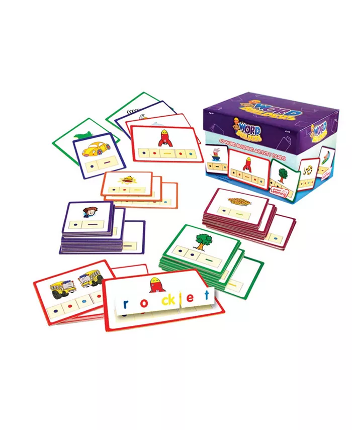 Junior Learning Word Builders Activity Cards - Mycitystee