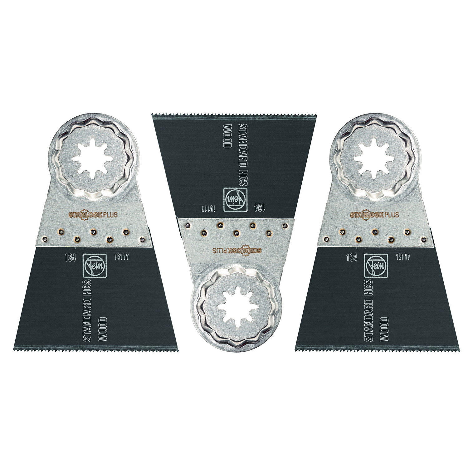 Fein StarlockPlus 2-9/16 in. X 2 in. L Steel E-Cut Saw Blade 3 pk - Mycitystee