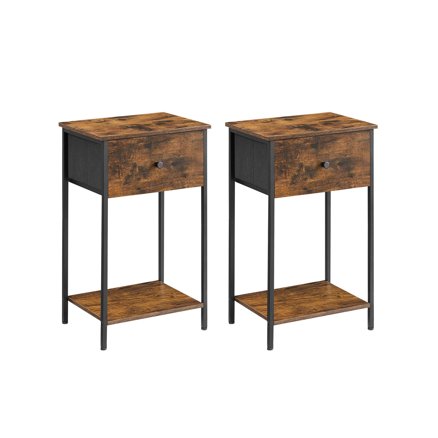 VASAGLE Set of 2 End Tables - Mycitystee