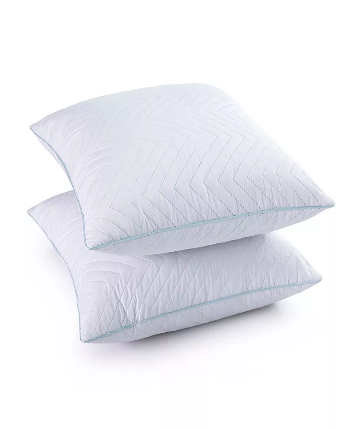 UNIKOME Wave Quilted Down and Feather 2-Pack Insert Pillows， 26