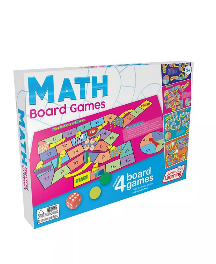 MasterPieces Puzzles Junior Learning Math Learning Educational Board Games - Mycitystee