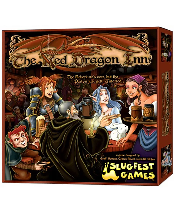 Slugfest Games Red Dragon Inn Board Game Set， 160 Pieces - Mycitystee