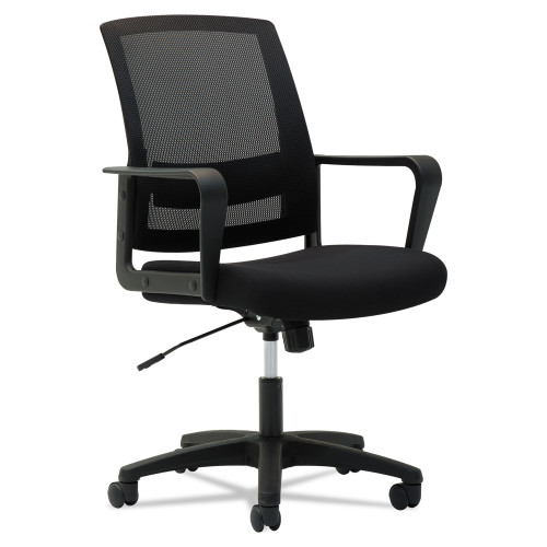 OIF Mesh Mid-Back Chair， Supports Up to 225 lb， 17