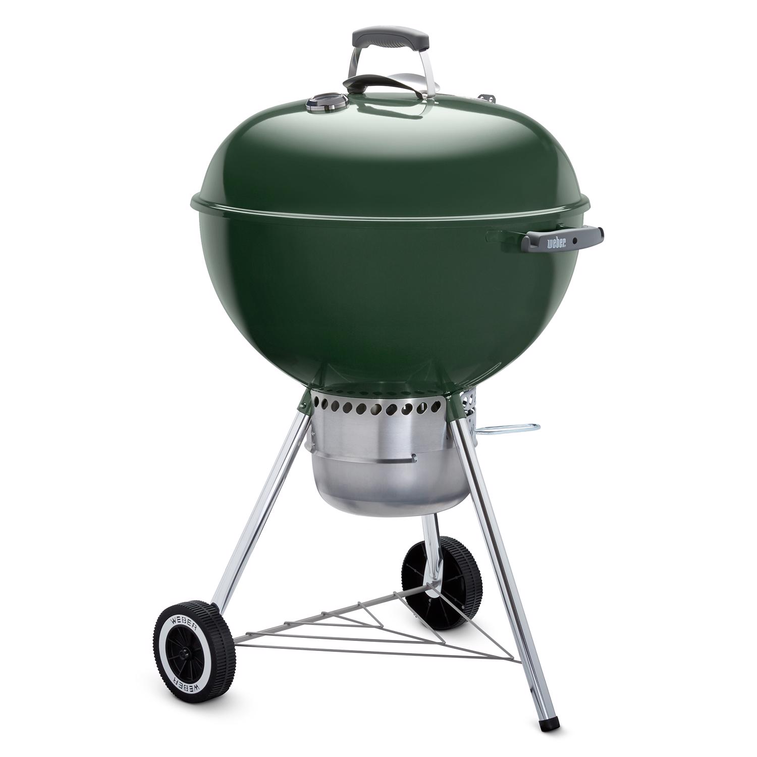 Weber 22 in. Original Kettle Premium Charcoal Grill Green - Mycitystee