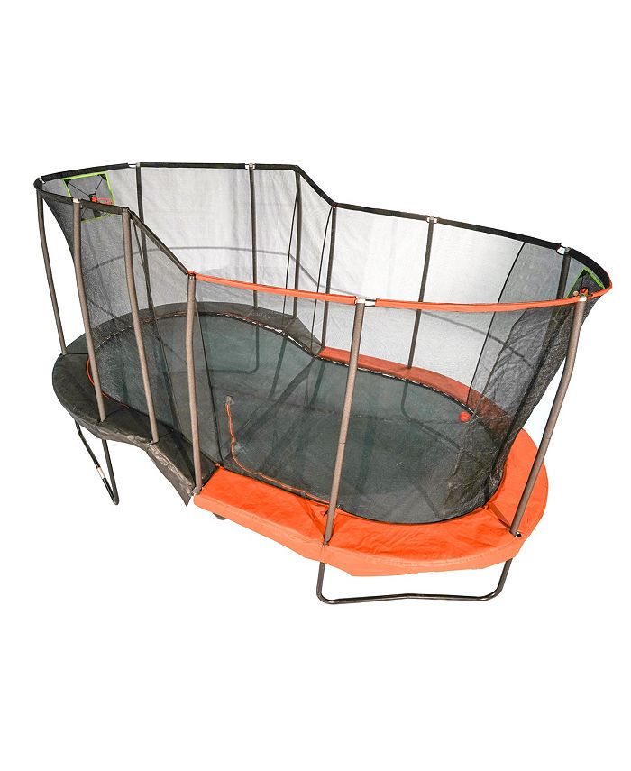 JumpKing Multi-Level 10' x 17' Oval Trampoline - Mycitystee