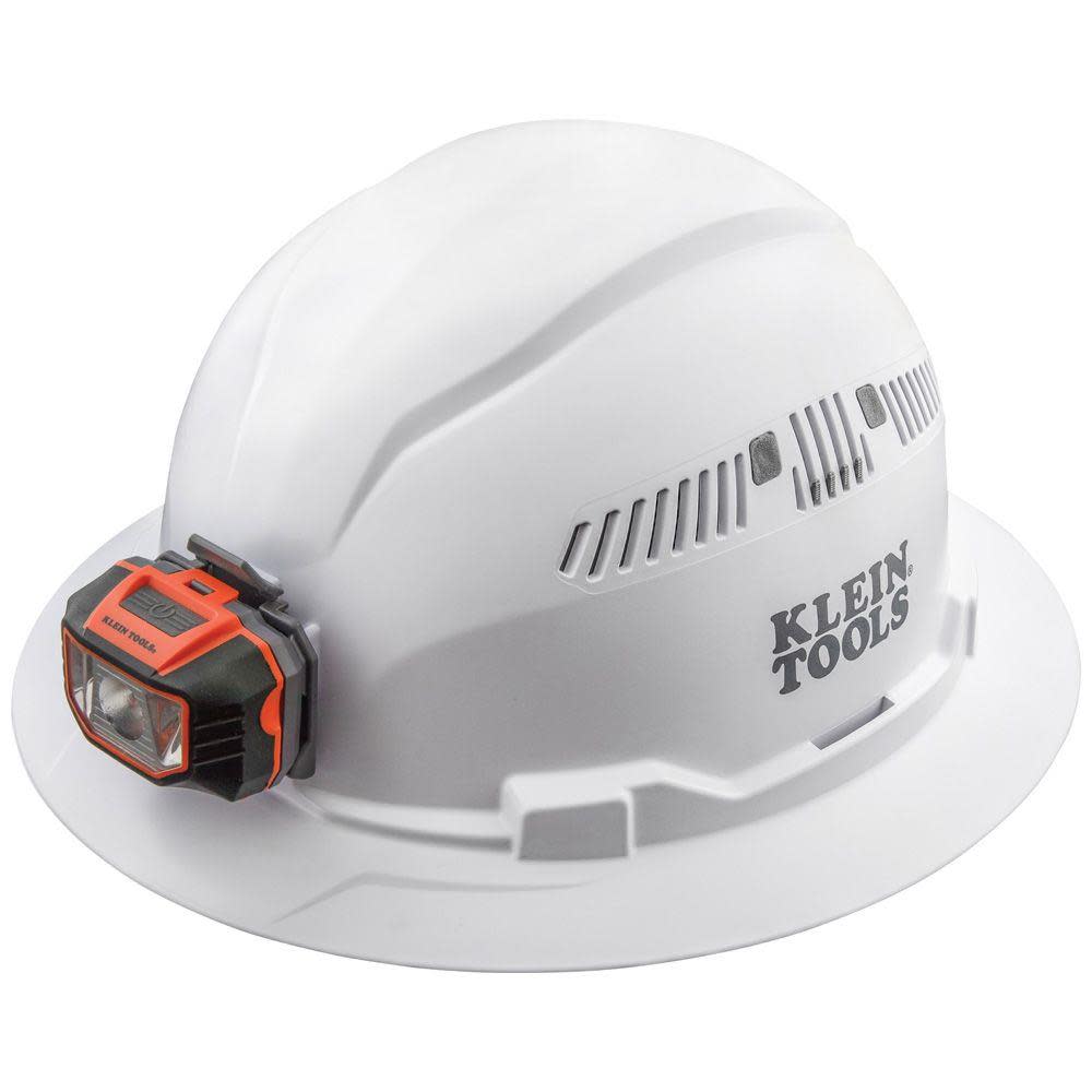 Klein Tools Hard Hat Vented Brim with Headlamp 60407 from Klein Tools - Mycitystee
