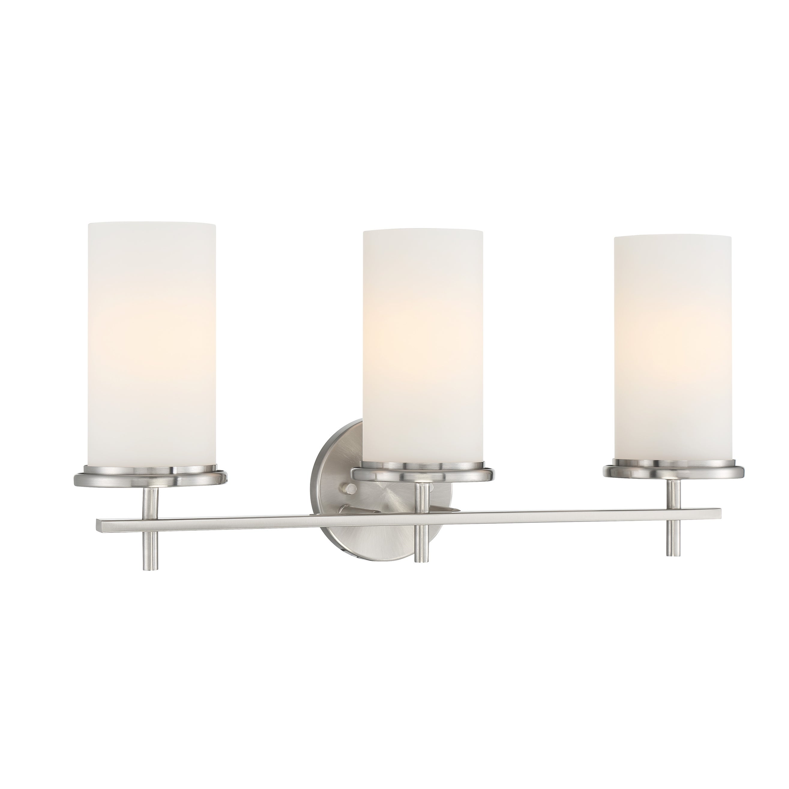 Haisley - 3 Light Bath - Brushed Nickel - Mycitystee