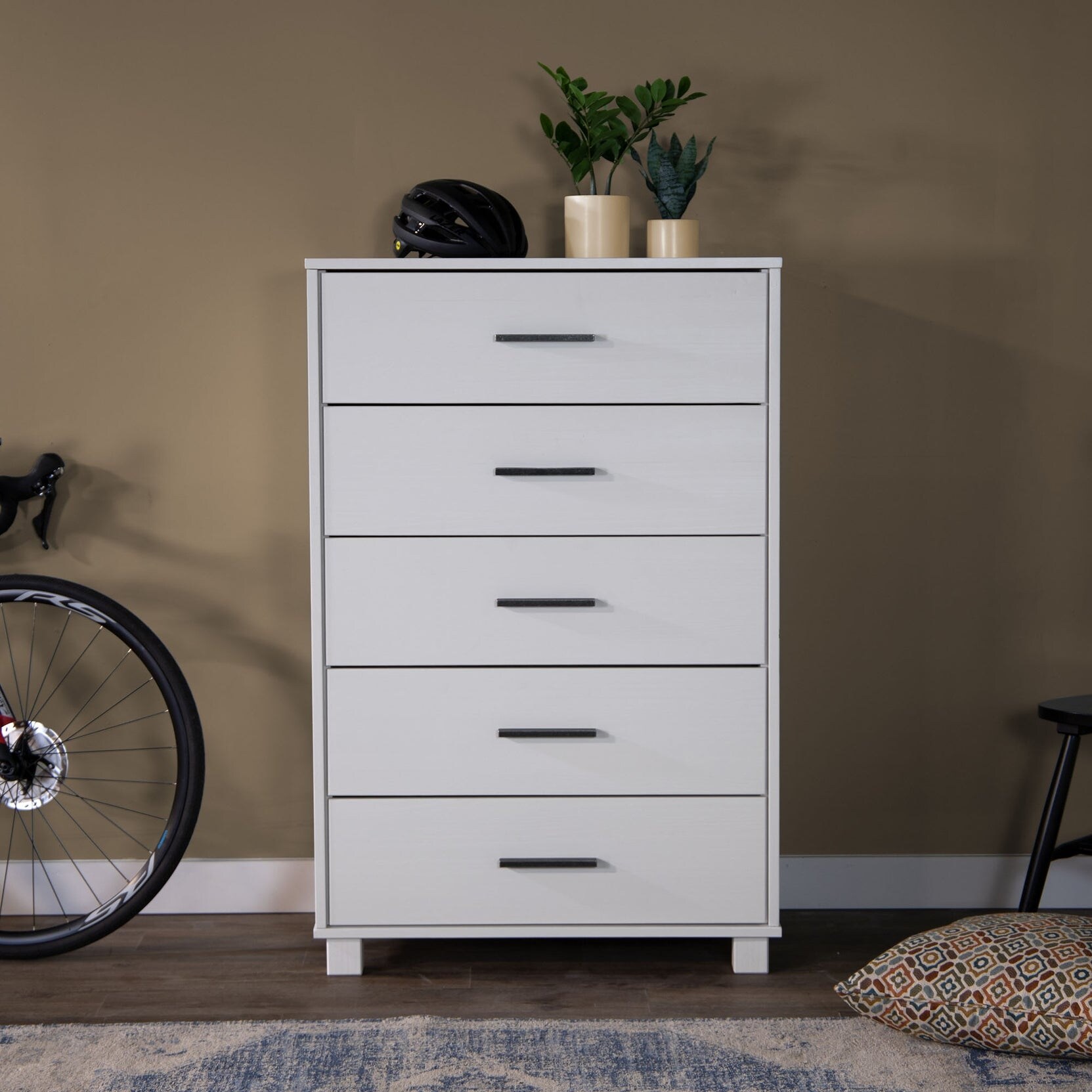 Grain Wood Furniture Loft 5-Drawer Chest - - 36367395 - Mycitystee