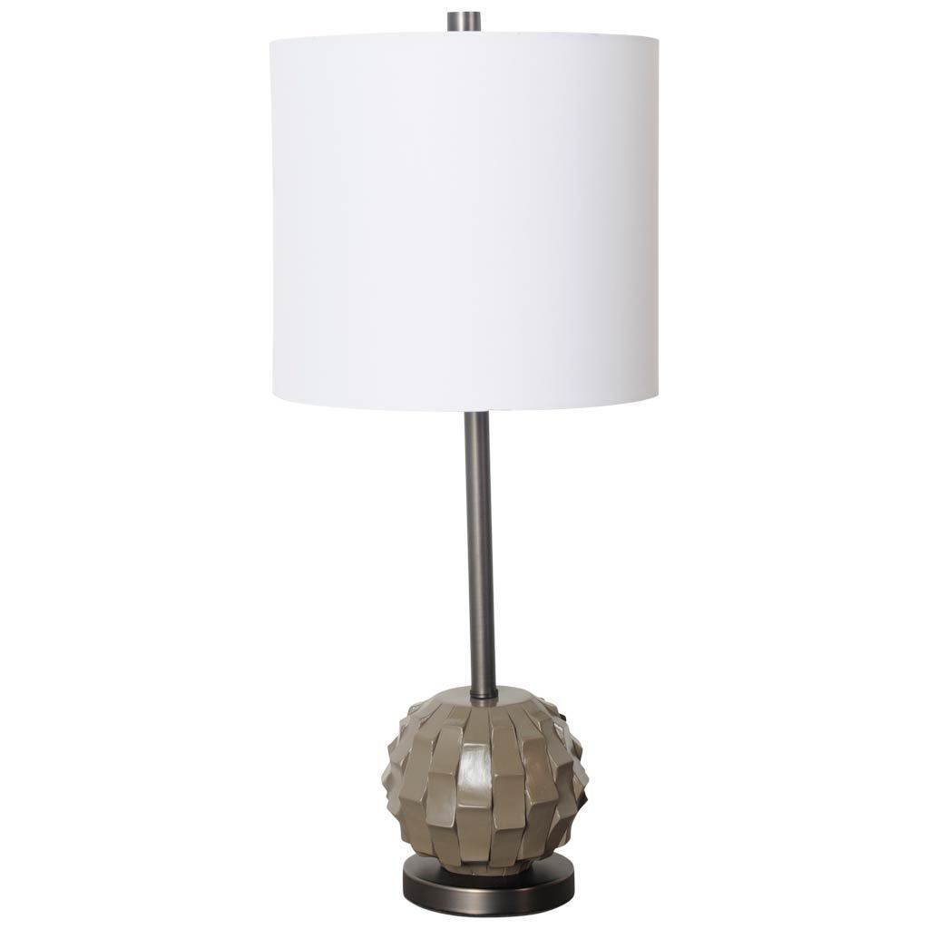 Mercana Brant I Brown Base Metal Table Lamp - Mycitystee