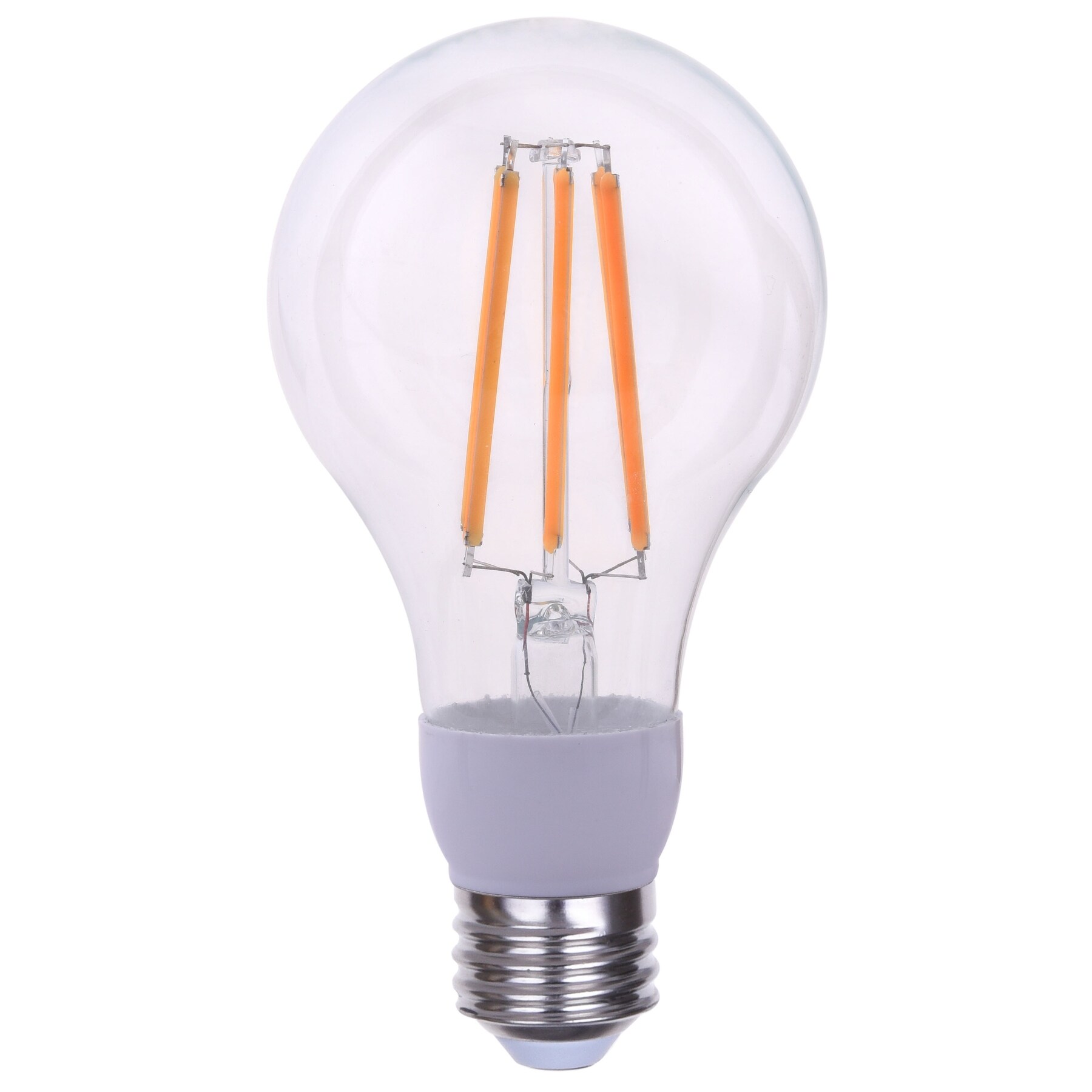 Goodlite 15W Edison Style Filament A21 LED Clear Light Bulb，100W Equivalent 1600 Lm， Dimmable， Warm White 3000k (Pack of 5) - Mycitystee