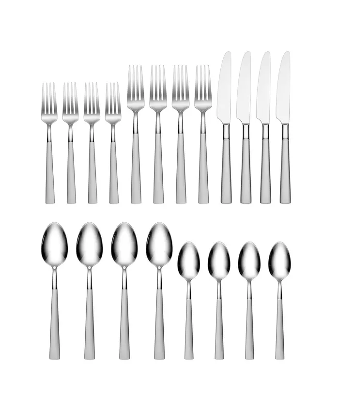 Hampton Forge Kenta Frosted 20 Piece， Service for 4 - Mycitystee