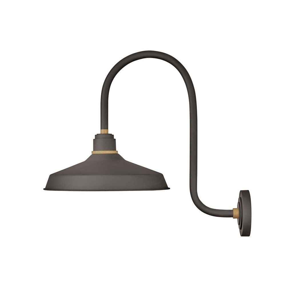 Hinkley Foundry 1-Light Outdoor Wall Mount Lantern in Museum Bronze Shopping - The Best Deals on Outdoor Barn Lights | 31585604 - Mycitystee