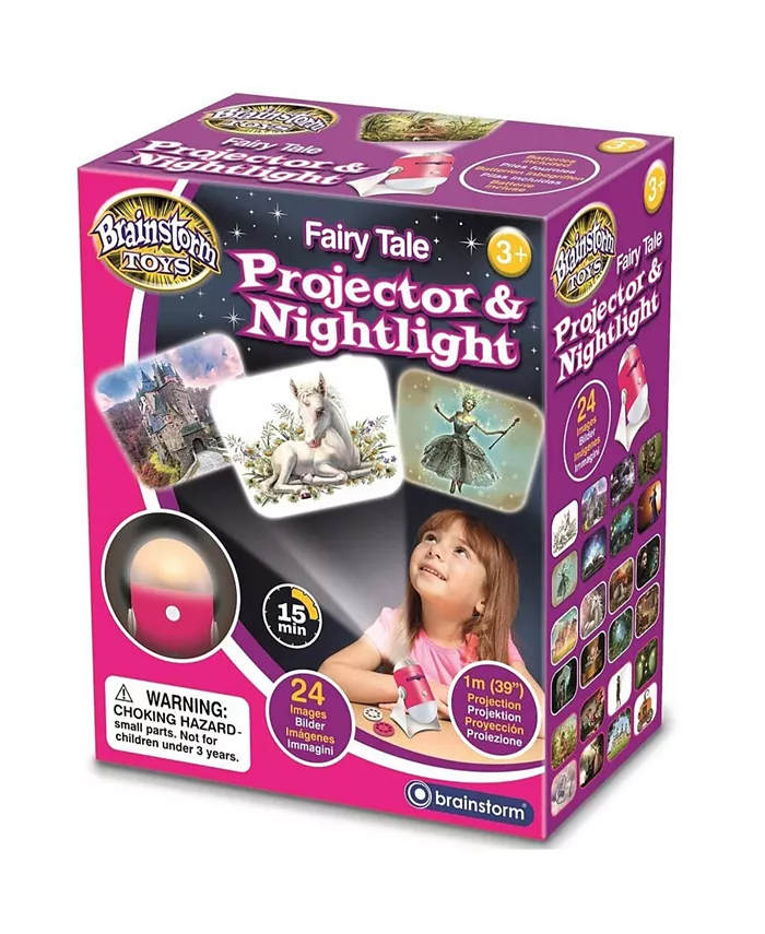 Little Earth Brainstorm Toys Fairytale Flashlight and Nightlight， 27 Piece - Mycitystee
