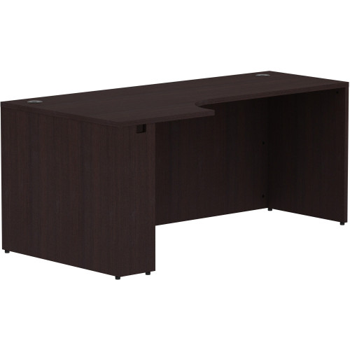 Lorell Espresso Laminate Desk (18267) - Mycitystee