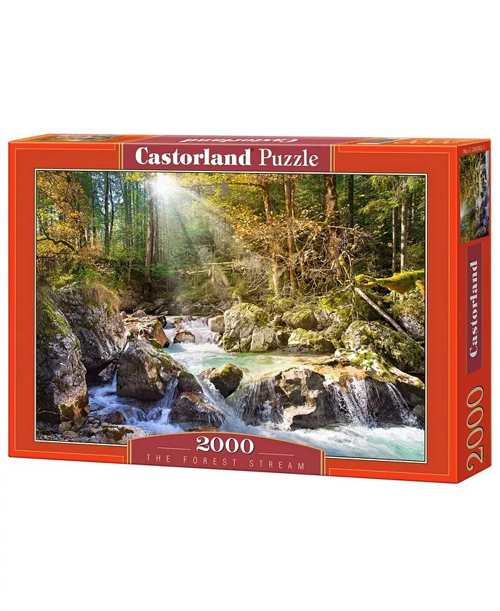 Castorland the Forest Stream Jigsaw Puzzle Set， 2000 Piece - Mycitystee