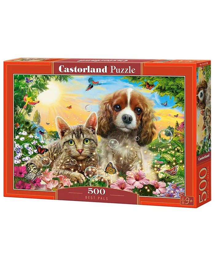 Castorland Best Pals Jigsaw Puzzle Set， 500 Piece - Mycitystee