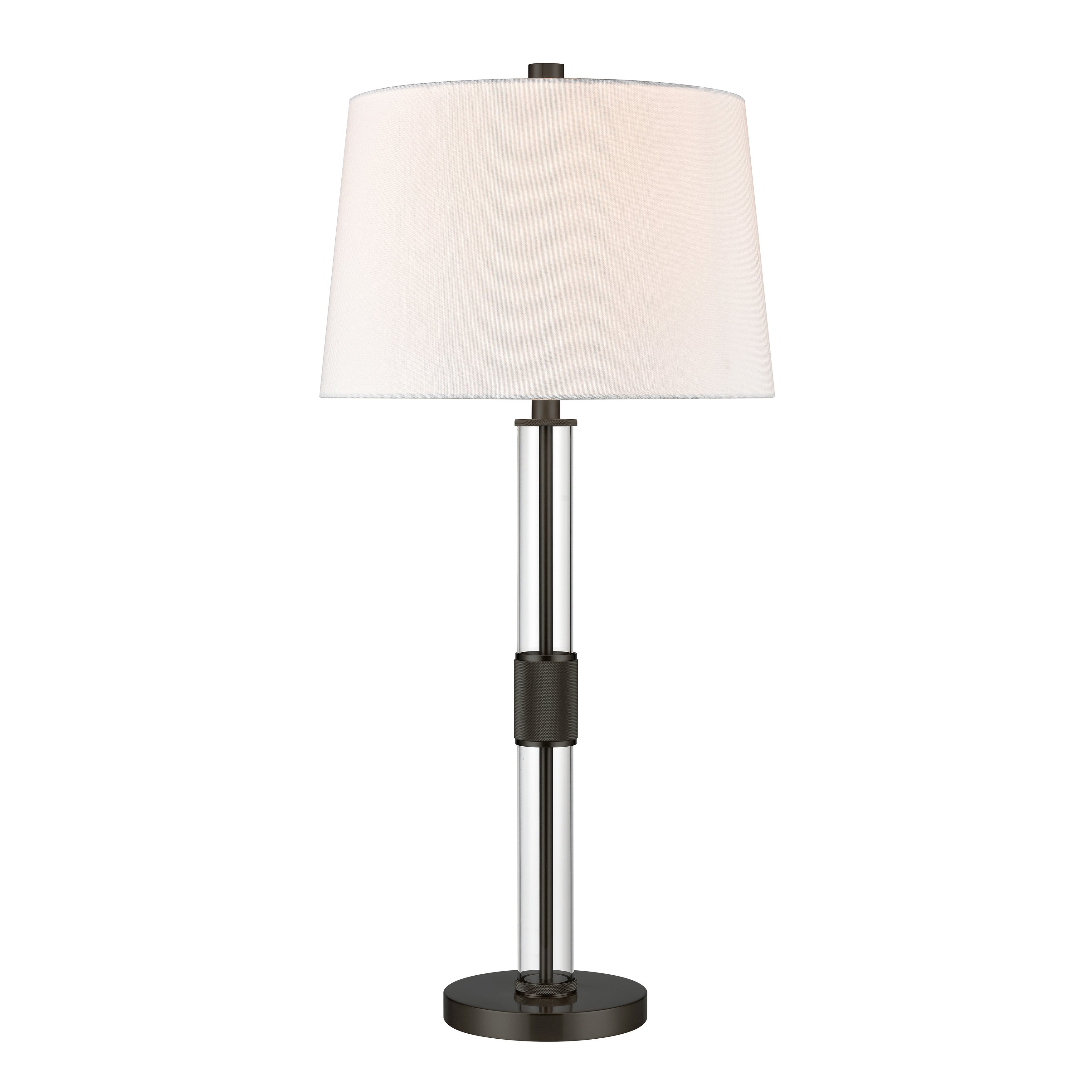 Roseden Court 33'' High 1-Light Table Lamp - Black - Mycitystee