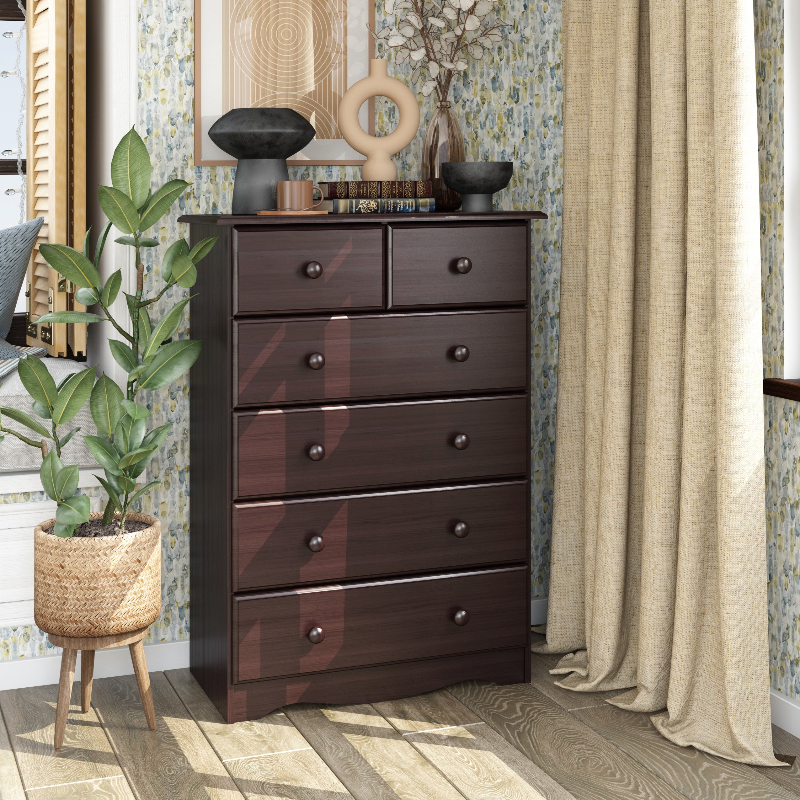 Palace Imports 100% Solid Wood 6-Drawer Chest - - 20000912 - Mycitystee