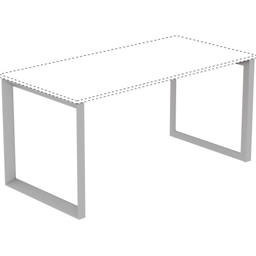 Lorell Relevance Series Desk-height Desk Leg Frame (16205) - Mycitystee