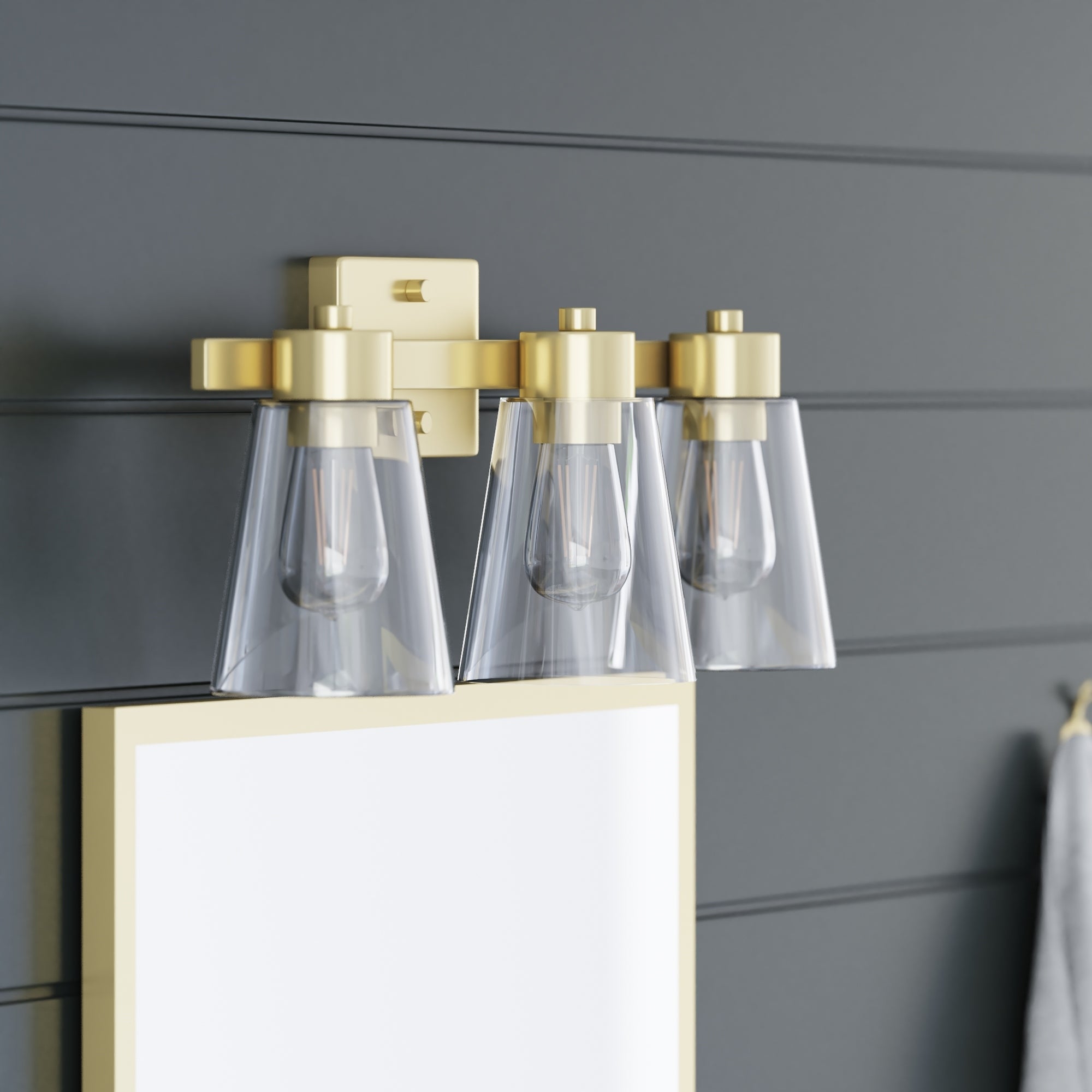 Prominence Home Fairendale， Vanity Light， Soft Gold - Soft Gold - Mycitystee