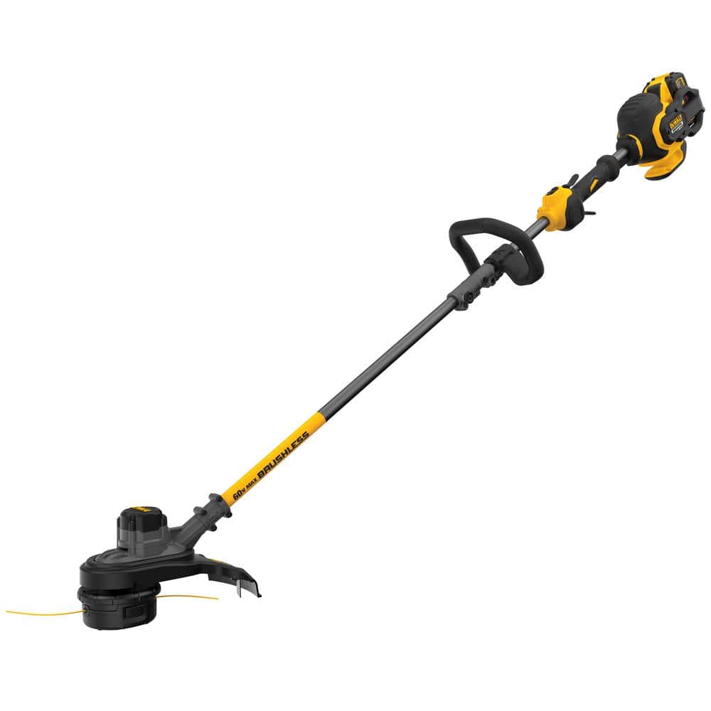 DEWALT 60V MAX Brushless Cordless Battery Powered String Trimmer Kit with (1) FLEXVOLT 3Ah Battery & Charger DCST970X1S - Mycitystee