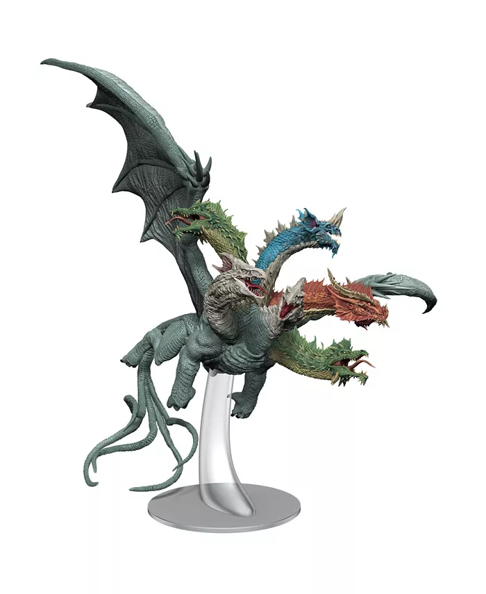 WizKids Games D D Icons of the Realms Dracohydra， Gargantuan Sculpted Figure， Dungeons Dragons Miniatures Figures Set No - 22 - Mycitystee